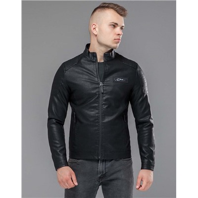 Куртка черная комфортная Braggart "Youth" модель 36361