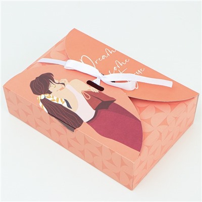 Коробка сборная «GIRL», 22 × 15 × 6 см