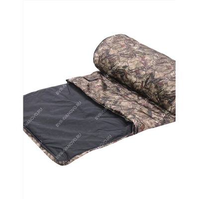 Спальный мешок-одеяло с подголовником цв.Лес