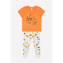 Пижама для мальчика Crockid К 1529 манго + яркие тропики