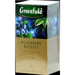 Greenfield. Blueberry Nights карт.пачка, 25 пак.