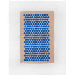 Коврик массажно-аккупунктурный с синими фишками, 68х42 см