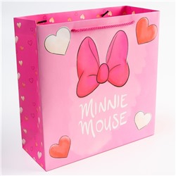 Пакет ламинат "There's only one Minnie", Минни Маус, 30 х 30 х 12