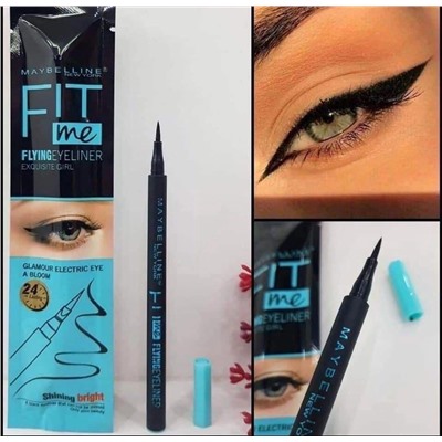 Подводка - фломастер Maybelline New York Fit Me Flying Eyeliner Exquisite Girl (01)