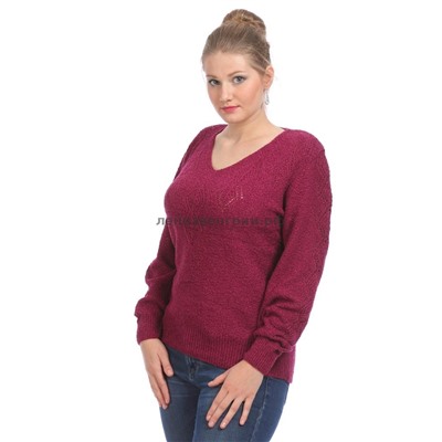 Пуловер ПБ4-014 Размер |52-54| "Листик"