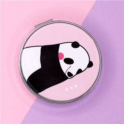 Зеркало "Circular Panda", pink