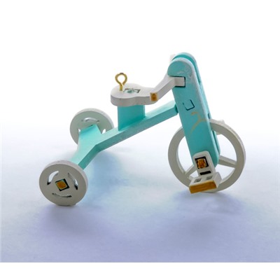 Елочная игрушка - Детский велосипед 56GG64-25804 Classic