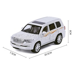 Модель машины Тойота (металл, свет, звук) без индивидуальной упаковки в ассортименте M923W, M923W