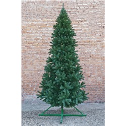 Искусственная елка Виктория (ПВХ) Зеленая/Белая 2,5м