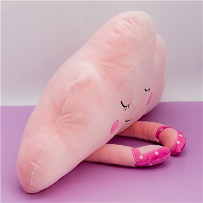 Мягкая игрушка подушка "Cute cloud", pink, 50 см