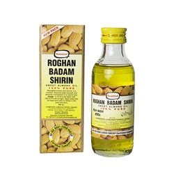 ROGHAN BADAM SHIRIN Sweet Almond Oil, 100% Pure, Hamdard (РОГАН БАДАМ ШИРИН 100% Миндальное масло, Хамдард), 100 мл.