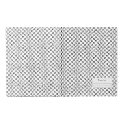Тетрадь 48 листов в клетку "Контрасты", обложка мелованный картон, УФ-лак, блок 60 г/м2, МИКС