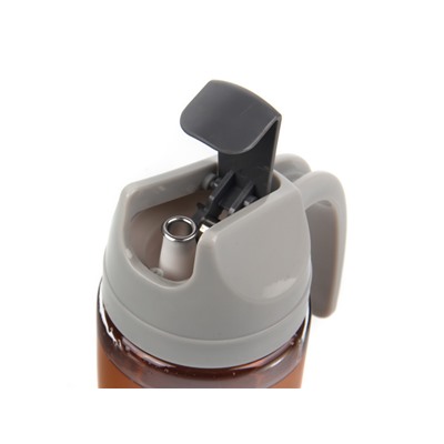 Бутылка 300 мл для масла и соусов с маятниковым клапаном-дозатором, стекло, пластик, SP-634