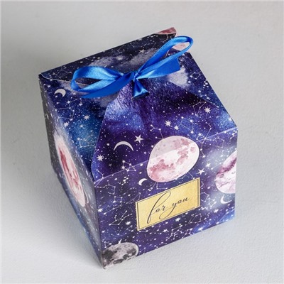 Коробка складная «Космос», 12 × 12 × 12 см