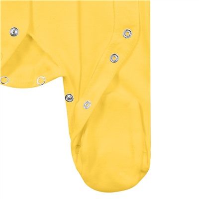Желтый комбинезон на кнопках 1-2м