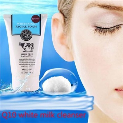 Пенка для умывания Scentio Milk Plus Q10 Facial Foam 100 мл оптом