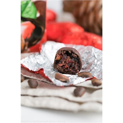 Клюква с кедровым орехом в шоколаде "Фрукти", 120 г