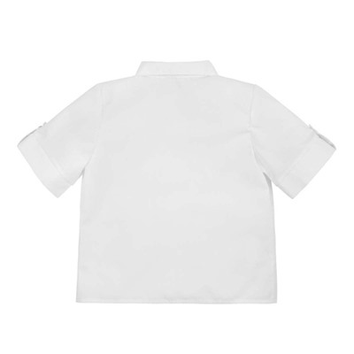 Рубашка с коротким рукавом белая
