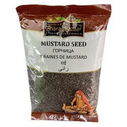 Горчица чёрная семена Mustard Seed Bharat Bazaar 100 гр.