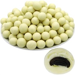 Кофейные зерна в белой шоколадной глазури (3 кг) - Premium