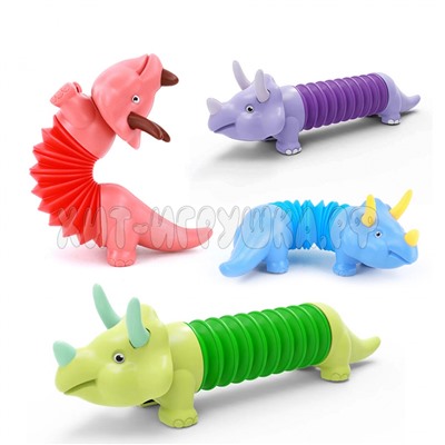 Антистресс игрушка POP TUBE DINO в ассортименте SS-4025, SS-4025