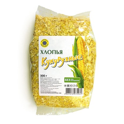 Хлопья кукурузные, 300 гр