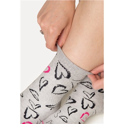 Женские носки из натурального хлопка Happy Fox