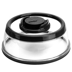 Вакуумная крышка Vacuum Food Sealer 25см черная