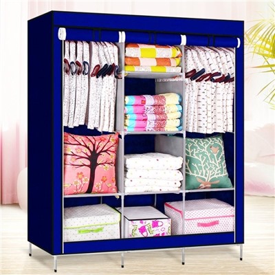 Складной каркасный тканевый шкаф Storage Wardrobe