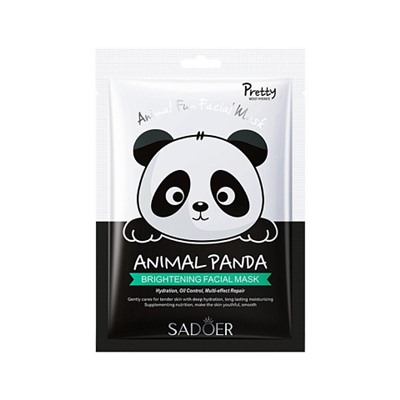 Тканевая маска для лица ANIMAL PANDA 25гр