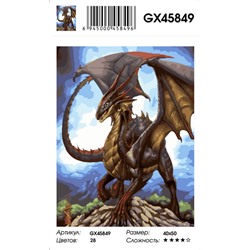 Картина по номерам на подрамнике GX45849