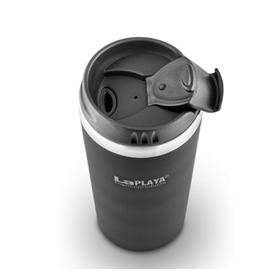 Кружка-термос нержавеющая сталь LaPlaya Vacuum Travel Mug 0,4 L Black 560057