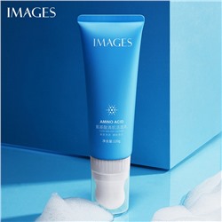 Пенка для умывания с аминокислотами + силиконовая щеточка Images Amino Acid Cleanser, 120 гр.