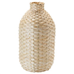 KAFFEBÖNA КАФФЕБОНА, Декоративная ваза, бамбук, 45 см