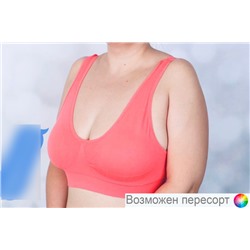 арт. 1249344 Бюстгальтер-топ женский (one size 48-54)