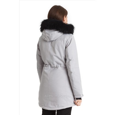 Женская куртка-парка Azimuth B 20635_128 Светло-серый