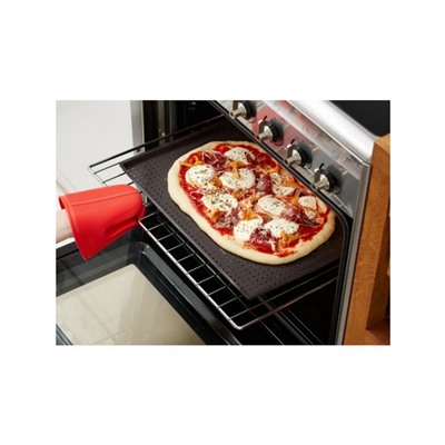 Коврик-форма для пиццы перфорированная, 30 х 40см, силикон, SP-076