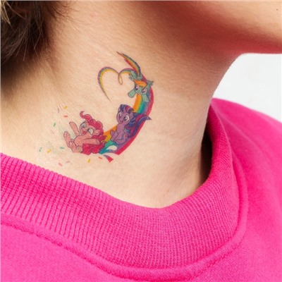 Набор детских татуировок «Сладости» My Little Pony