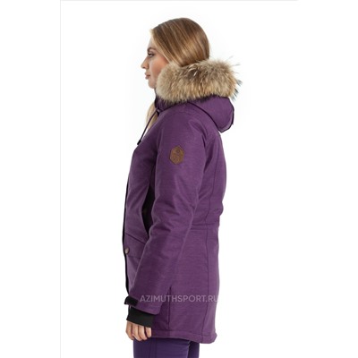 Женская куртка-парка Azimuth B 20608_104 Фиолетовый