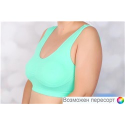 арт. 1249331 Бюстгальтер-топ женский (one size 48-54)