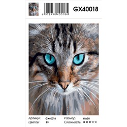 Картина по номерам на подрамнике GX40018