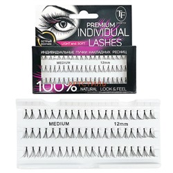 TF M202 Пучки ресниц разной длины "Fashion Lashes" (Medium 12mm)