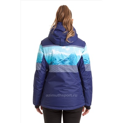 Женская куртка Azimuth B 8481_150 Темно-синий