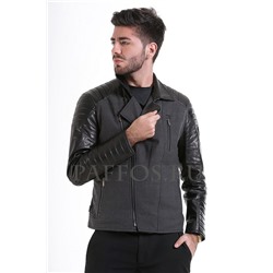 Комбинированная мужская куртка
