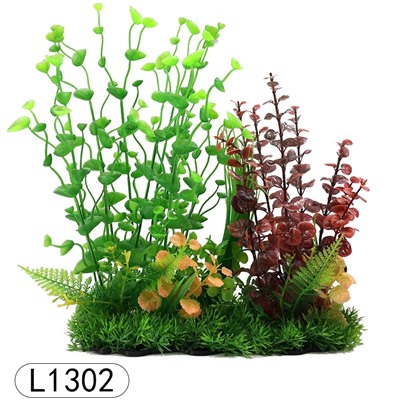 Искусственное аквариумное растение Островок, 25х33 см