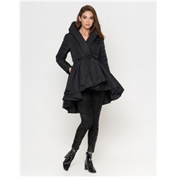 Практичная куртка женская Braggart "Youth" цвет черный модель 25755