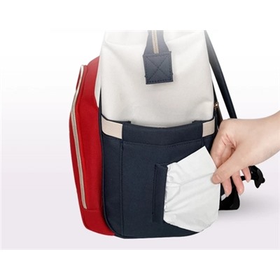 Рюкзак для мам (бело-сине-красный)