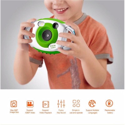 Детская портативная цифровая камера "Amkov" 5MP HD.