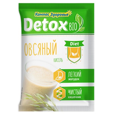 Кисель detox bio diet Овсяный 25 г