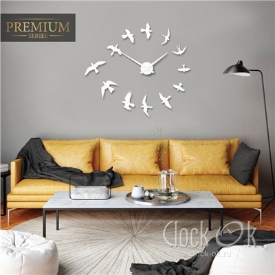 Настенные 3D часы Air Premium